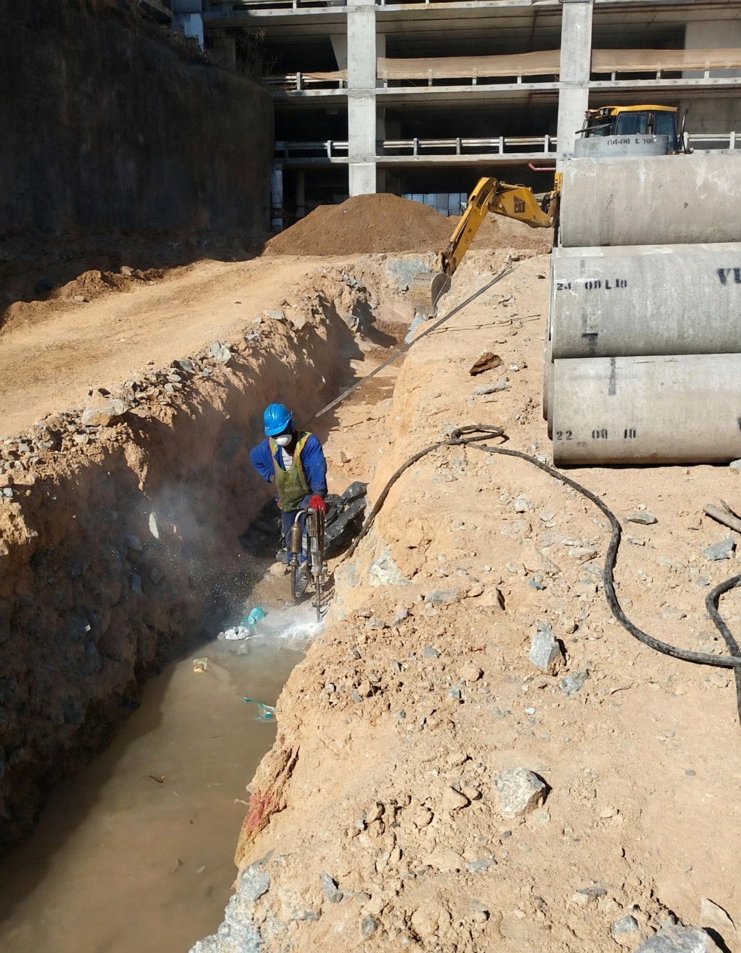 Waterline Excavation