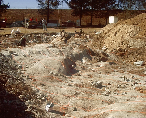 Rocky construction excavation project