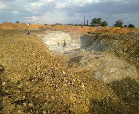 Large quarry earthworks project